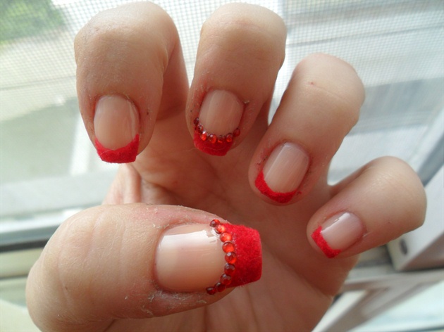 Red Velvet nail art
