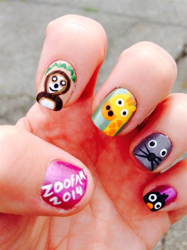 2014 Zoofari nails 