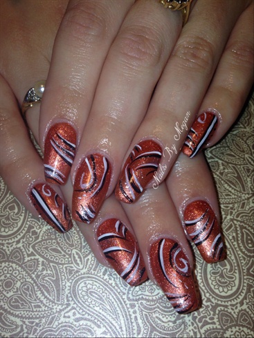 Funky Fall Freehand