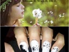 dandelion Nail Art