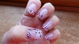 plain pink leopard