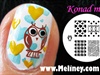 Owl City Nails www.Youtube.com/Meliney