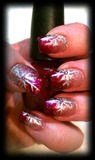 Purple Ombre Snowflakes