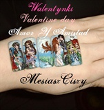 Valentine&#39;s day love nails