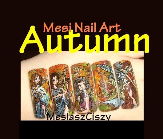 Autumn Nail art