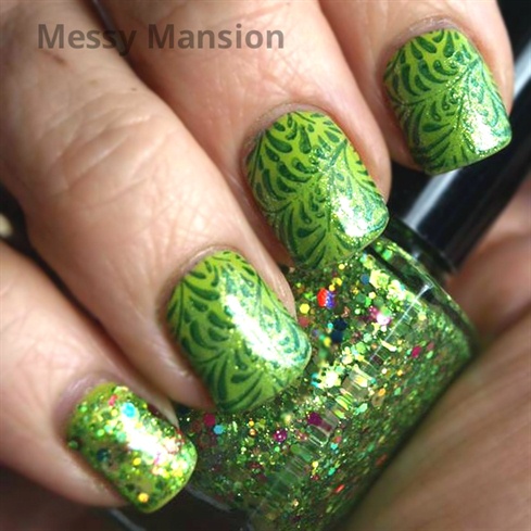 Peridot Green nails