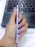 Purple silver like my pen