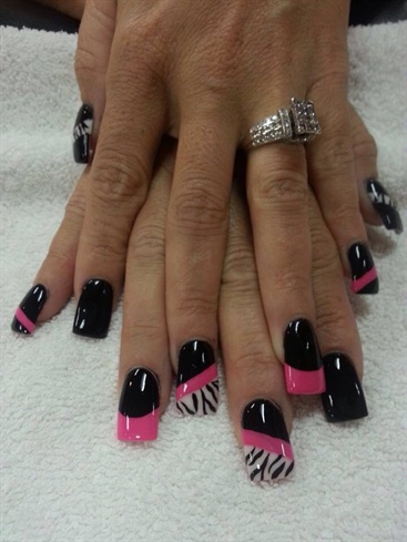 Black Pink And Zebra