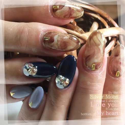 Marble Stone Nails