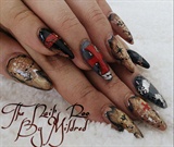 &quot;A Pirate&#39;s Life For Me&quot; Halloween Nails