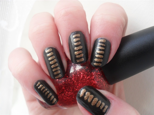 Jessie J inspired Black with Gold.
