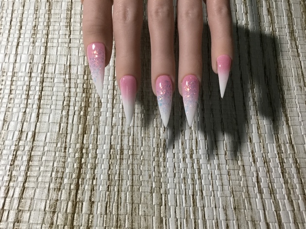 Pink And White 