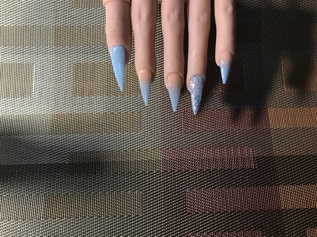 Baby Blue &amp; Nude 