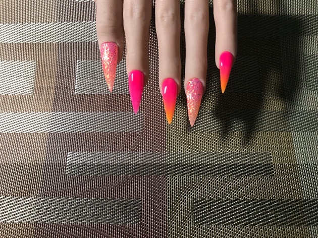 Pink And Orange 