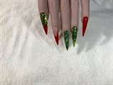 Christmas Grinch Nails