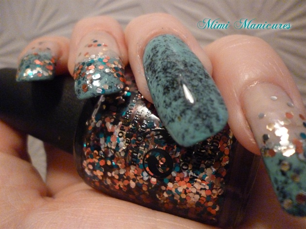 opi dry water marble