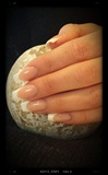 studio french white with gel