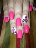 Pink and Leopard print