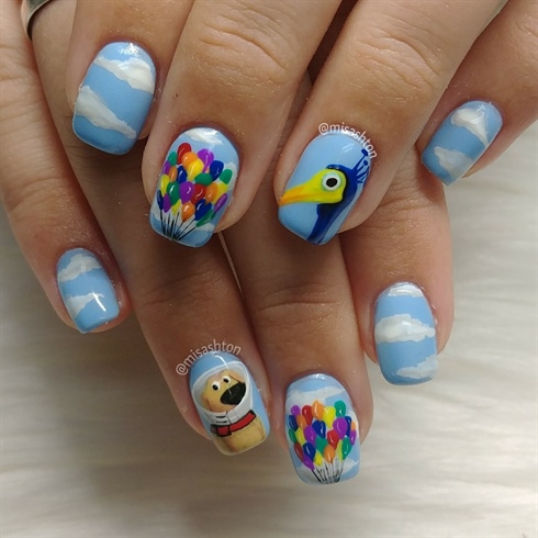 Disney Pixar UP Nails