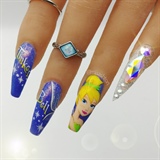 Tinkerbell nails