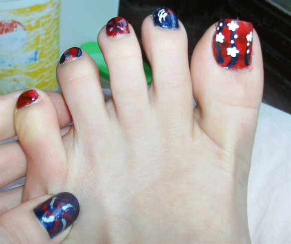 Patriotic Toes