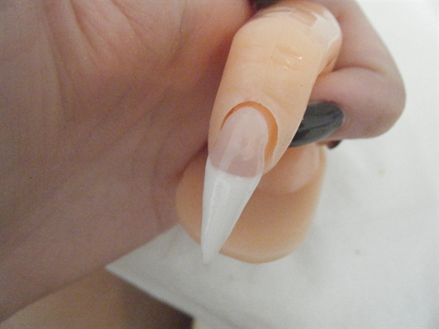 First attempt at Stiletto nail.x