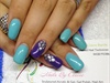 Crystal Feature Nails 