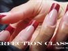 Color French manicure with gel