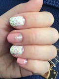 Pink, White And Dots