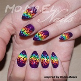 Pride nails - inspired by robin moses