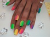 neon rainbow...
