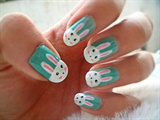Cute Easy Bunny Nails