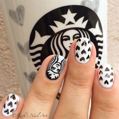 Starbucks Nails