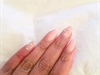 Nude Matte Coffin Nails w/studs 