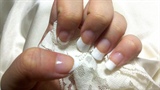 Classic french manicure