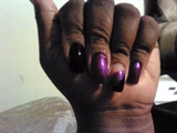 purple&amp;black right hand