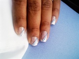 White Tip Blinged Out