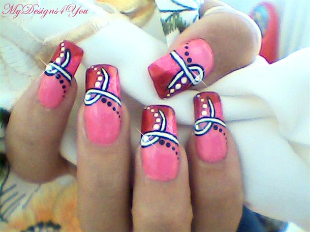 Breast Cancer Awareness Month Nails