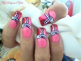 Breast Cancer Awareness Month Nails