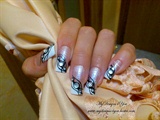 Black Tie Event French, Nails, Tutorial 