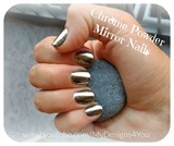 Chrome Powder Mirror Nails