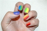 Gradient with pride colors