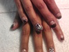 Day of the dead nail art...