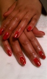 Red Gelish  I just LOVE IT!!