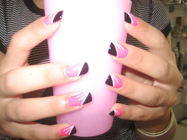 pink and black french