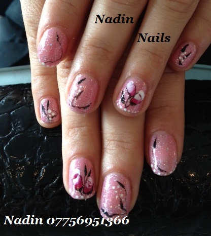 Gelish manicure by Nadin