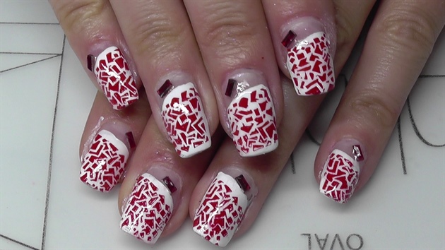 quick easy stamping nail design