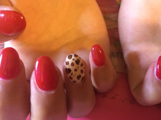 Leopard Red