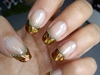 Love4nails inspired: Golden flakes