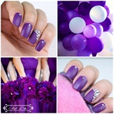  &quot;Пурпурное Сияние&quot; / purple nail shine